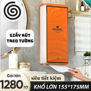 THÙNG 4 GÓI KHĂN GIẤY RÚT CHEERFUL