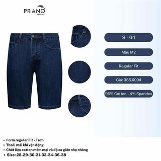 Quần jean lửng PRANO S04-M2 chính hãng