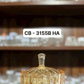 Âu mứt thủy tinh CB3155B Vàng (18C/T)