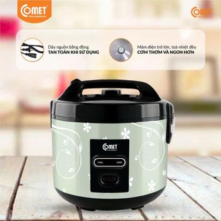 NỒI CƠM ĐIỆN NẮP BẬT 1,8L COMET CM8016 (T4)