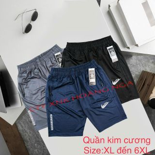 Quần Short Kim Cương cao cấp co gian 4 chiều thoáng mát