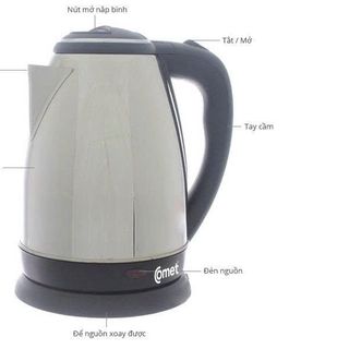 ẤM SIÊU TỐC INOX 1,8L COMET CM8217 (T12)
