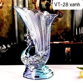 Lọ Hoa, Bình Hoa Con Công VT-28 Xanh (THÙNG 12C)