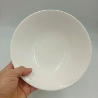 TÔ SỨ LOE TRẮNG TRƠN SIZE 7 - 18CM (T60)