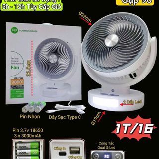 QUẠT TÍCH ĐIỆN 3 CẤP ĐỘ GIÓ DP 7642