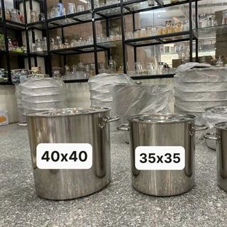 Nồi Inox "Nồi cao 30x30"- 15L (THÙNG 4C)