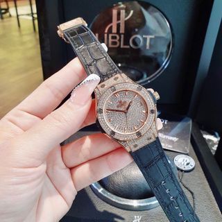 SĂN SALE ĐỒNG HỒ COUPLE CAO CẤP HULOT MẶT FULL HỘT NIỀNG ĐỒNG