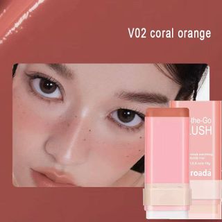 Thỏi Má Hồng Đa Năng Shiroada On The Go Blush 19g – Dưỡng Ẩm, Lên Màu Tự Nhiên Cho Môi, Má, Mắt