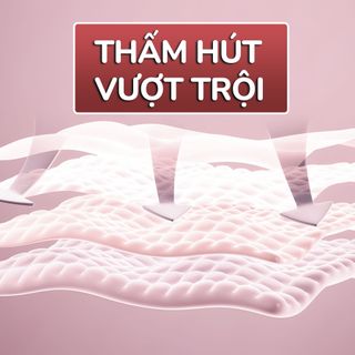 Băng vệ sinh ban ngày Topgia siêu mỏng ôm khít thấm hút cao vải không dệt an toàn cho da