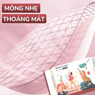Băng vệ sinh ban ngày Topgia siêu mỏng ôm khít thấm hút cao vải không dệt an toàn cho da