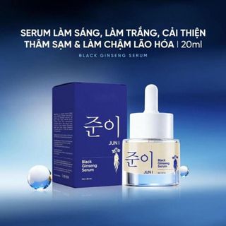 Serum Hắc Sâm LUNYS JUNI 20ml – Làm Sáng Da, Dưỡng Trắng, Giảm Thâm Sạm & Chống Lão Hóa
