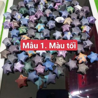 Ngôi sao giấy xếp sẵn luôn làm quà tặng hoặc trang trí