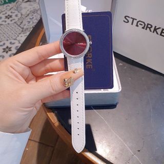 XẢ KHO CUỐI NĂM ĐỒNG HỒ NỮ CHÍNH HÃNG STARKE DÂY DA NHIỀU MÀU ĐẦY ĐỦ HỘP TÚI