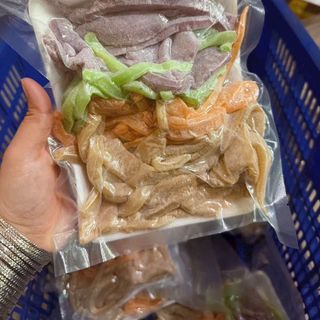 MỨT DỪA NON NGŨ SẮC - KHAY 500G