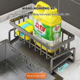 KỆ ĐỂ ĐỒ RỬA CHÉN CÓ KHAY HỨNG NƯỚC
