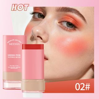 Thỏi Má Hồng Đa Năng MEDIAN On The Go Blush 19g – Dưỡng Ẩm, Lên Màu Tự Nhiên Cho Môi, Má, Mắt