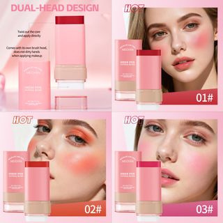 Thỏi Má Hồng Đa Năng MEDIAN On The Go Blush 19g – Dưỡng Ẩm, Lên Màu Tự Nhiên Cho Môi, Má, Mắt