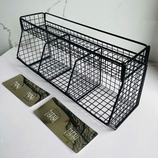 KỆ LƯỚI SẮT NHÀ BẾP 2 TẦNG 3 NGĂN