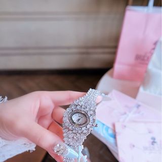 QUÀ VALENTINE ĐỒNG HỒ NỮ CHÍNH HÃNG BRIDE TALK VƯƠNG MIỆN ĐÍNH ĐÁ SWAROSKI FULLBOX