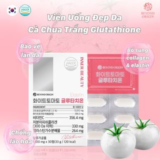 [Beyond Origin] Viên Uống Đẹp Da Cà Chua Trắng Glutathione Tìm Sỉ Lẻ Toàn Quốc