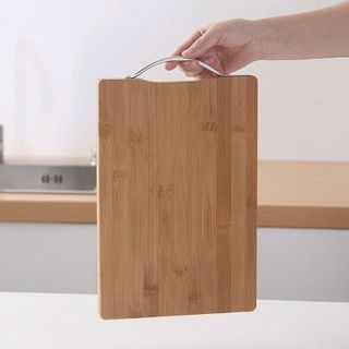 THỚT GỖ KHÁNG KHUẨN HÌNH CHỮ NHẬT 34X24CM