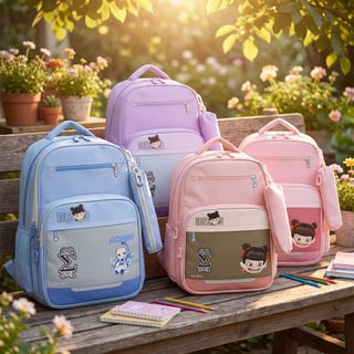 BALO TIỂU HỌC HOẠT HÌNH NATRA VUI NHỘN A8619 - PIPI STORE