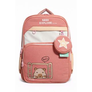 BALO TIỂU HỌC HOẠT HÌNH CAPIPARA & KHỦNG LONG A2618 - PIPI STORE