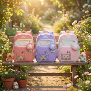 BALO TIỂU HỌC HOẠT HÌNH CAPIPARA & KHỦNG LONG A2618 - PIPI STORE