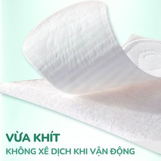 Băng vệ sinh nữ Topgia dùng hằng ngày thoáng khí thoải mái ngày dài, vải dệt mềm mại an toàn cho da