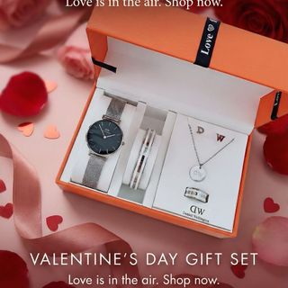 SET VALENTINE DANIEL W PETITE LƯỚI VÀ DA FULL TRANG SỨC