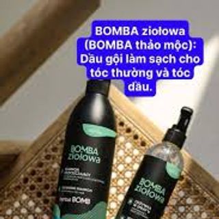 DẦU GỘI LÀM SẠCH J5901018021504OANNA BOMBA ZIOŁOWA CHAI XANH