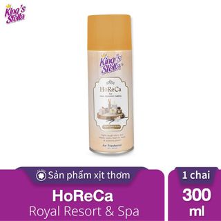 Xịt Thơm Phòng King's Stella HoReCa 300ml Tinh Chất Nước Hoa - Chai Xịt Phòng Khử Mùi Ẩm Mốc