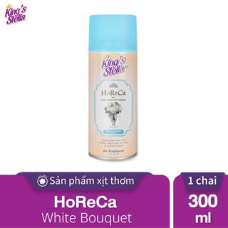 Xịt Thơm Phòng King's Stella HoReCa 300ml Tinh Chất Nước Hoa - Chai Xịt Phòng Khử Mùi Ẩm Mốc