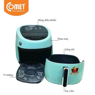 NỒI CHIÊN KHÔNG DẦU ĐIỆN TỬ COMET CM6838