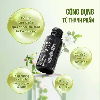 NƯỚC UỐNG NMN COLLAGEN PREMIUM 1500 (75ML/LỌ X 10 LỌ/HỘP, 10 HỘP/THÙNG)
