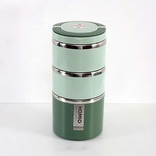 CÀ MEN, CẶP LỒNG GIỮ NHIỆT INOX 3 TẦNG HOMIO 8505 (T18)