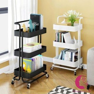 KỆ 3 TẦNG ĐA NĂNG CÓ BÁNH XE TAY ĐẨY