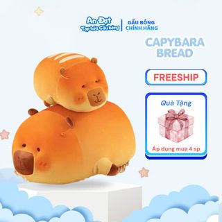 Capybara Bánh Mỳ 50CM Siêu Mềm Mịn Bánh mì tặng valentine Đáng Yêu, Gối Ôm Cho Bé Cute