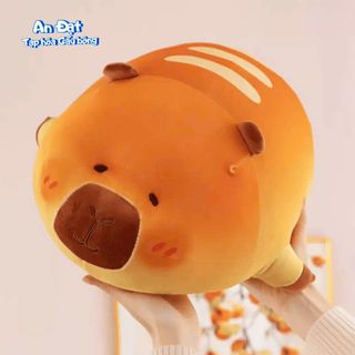 Capybara Bánh Mỳ 50CM Siêu Mềm Mịn Bánh mì tặng valentine Đáng Yêu, Gối Ôm Cho Bé Cute