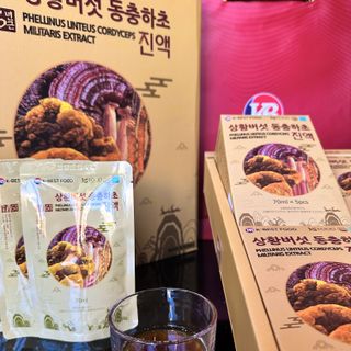 NƯỚC ĐÔNG TRÙNG NẤM THƯỢNG HOÀNG (70ML X30 GÓI)