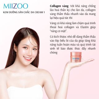 KEM DƯỠNG DA MIIZOO MIIZOO OCEAN ENERGY HIGH-MOISTURIZING CREAM MÀU HỒNG