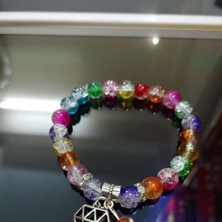 Chuỗi đeo tay phong thủy nhiều màu mix hạt