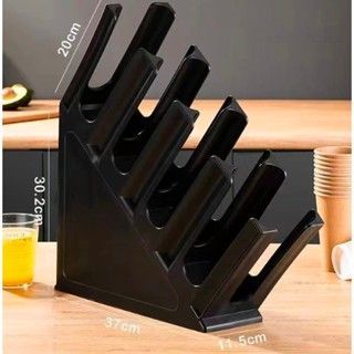 Kệ Đựng Cốc, Kệ Đựng Ly Nhựa 4 Ngăn Nhựa ABS ( THÙNG 12C )