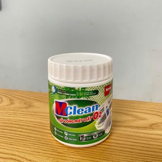 Bột Tẩy Lồng Máy Giặt MClean O2 300g – Diệt Khuẩn, Khử Mùi Hôi, Loại Bỏ Cặn Bẩn & Nấm Mốc Máy Giặt