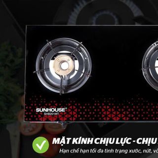 BẾP GAS ĐÔI SUNHOUSE SHB 201MT