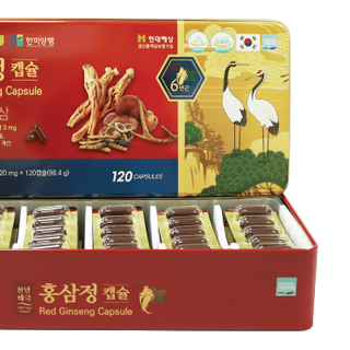 VIÊN ĐẠM HỒNG SÂM LINH CHI NHUNG HƯƠU HANMI (820MG X 120 VIÊN/HỘP, 20 HỘP/THÙNG) (NK-HANMI)