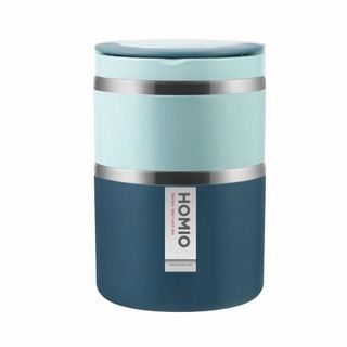 CÀ MEN, CẶP LỒNG GIỮ NHIỆT INOX 2 TẦNG HOMIO 8504 (T24)