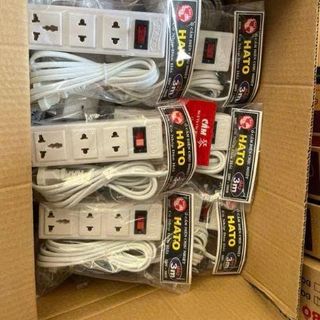 Ổ CẮM ĐIỆN HATO CÔNG TẮC 3 Ổ CẮM DÂY DÀI 3M
