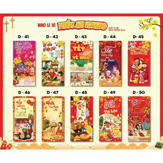 SET 100 BAO LÌ XÌ TẾT 2026 NGẪU NHIÊN