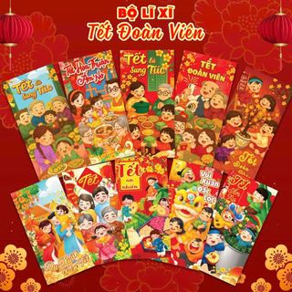 SET 100 BAO LÌ XÌ TẾT 2026 NGẪU NHIÊN
